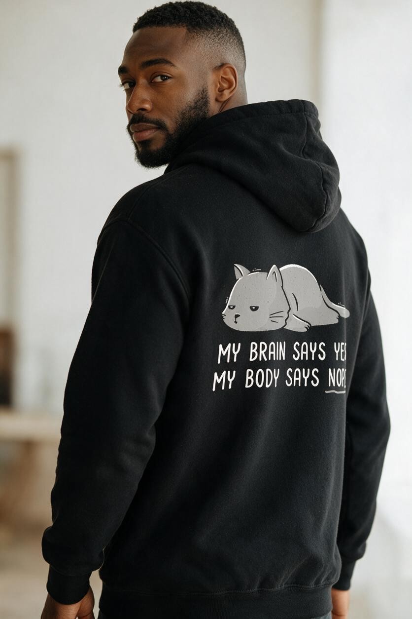 My Body Says Nope Hoodie