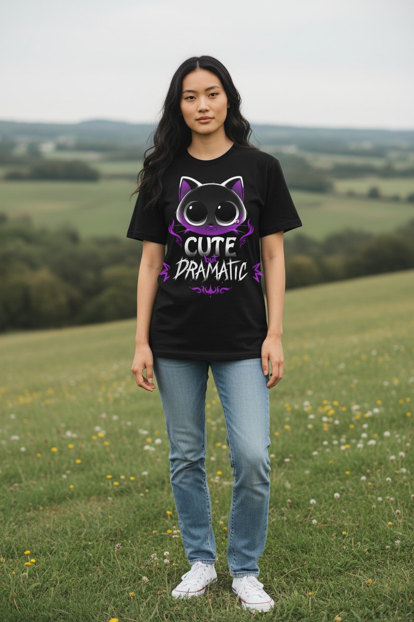 Cute But Dramatic Cat