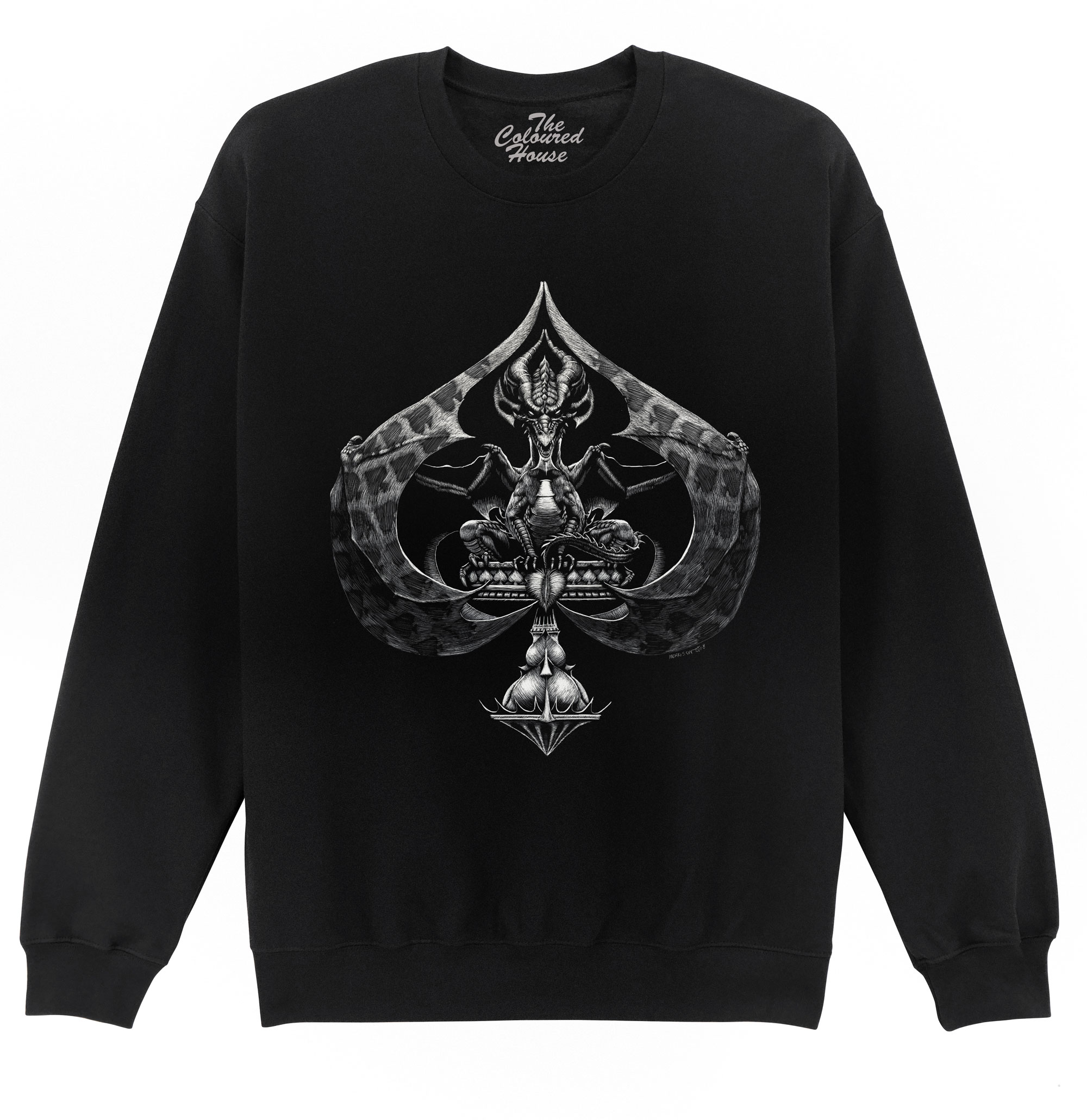 Dragon Of Spades Sweater