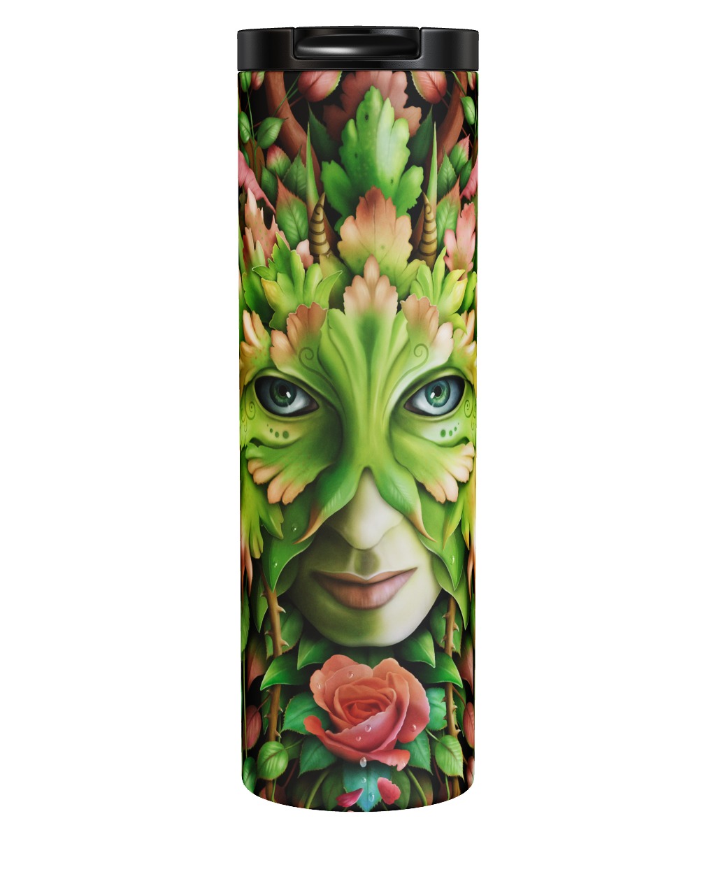 Green Woman Tumbler