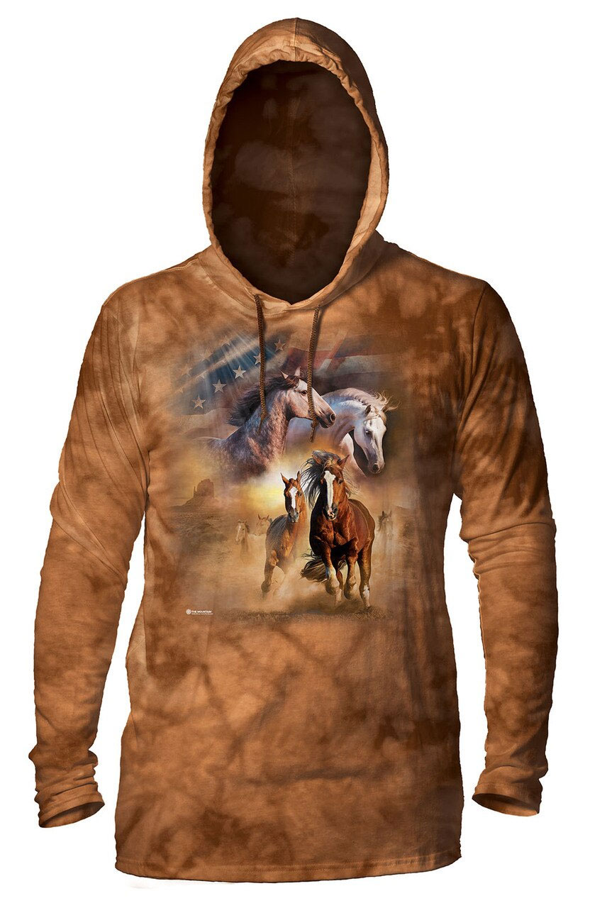 Born Free Horses Lightweight Hoodie