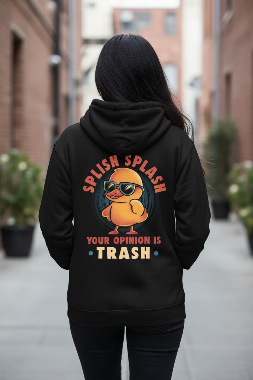 Your Opinion Is Trash Hoodie