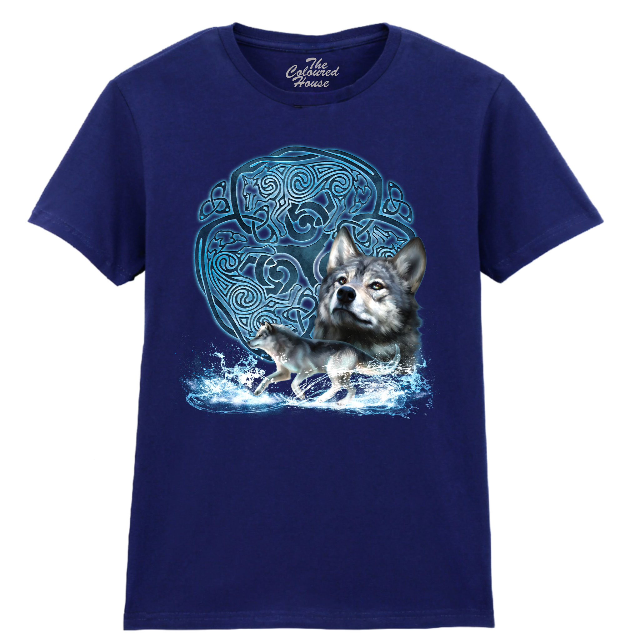 Celtic Wolf Ladies T-shirt
