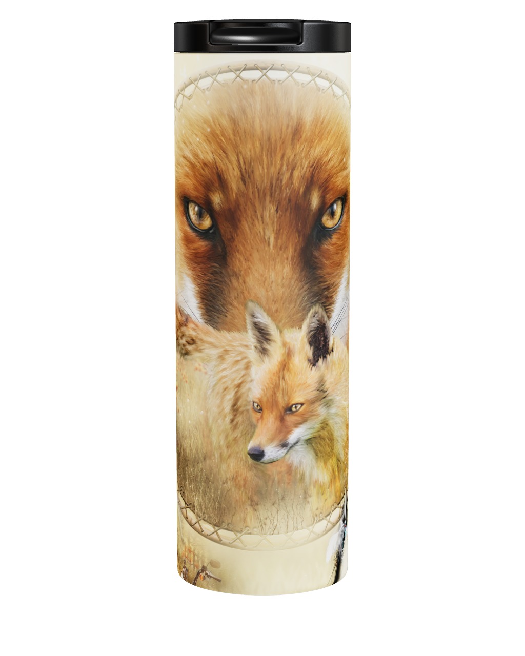 Fox Shield Dreamcatcher Tumbler