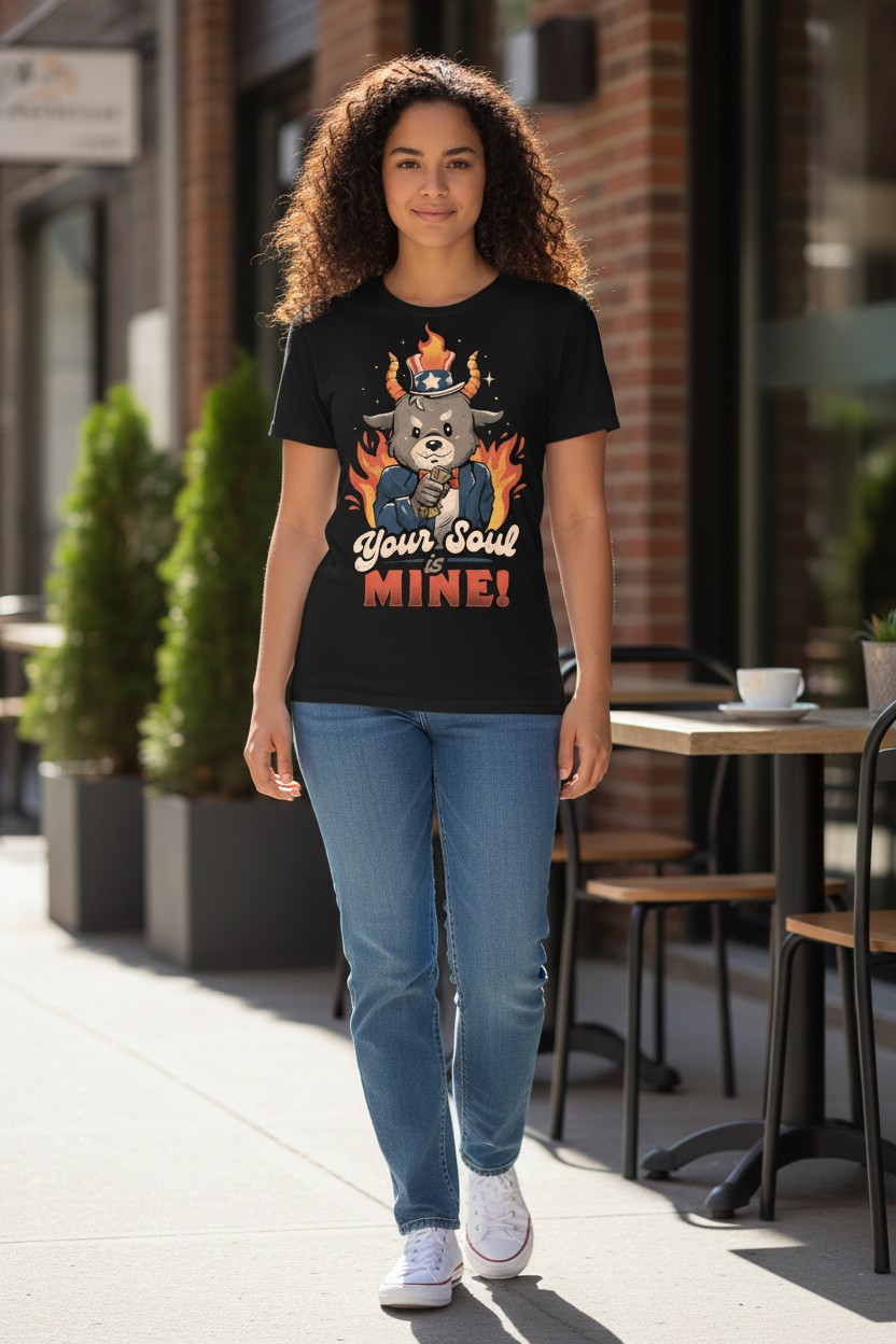 Your Soul Is Mine Ladies T-shirt