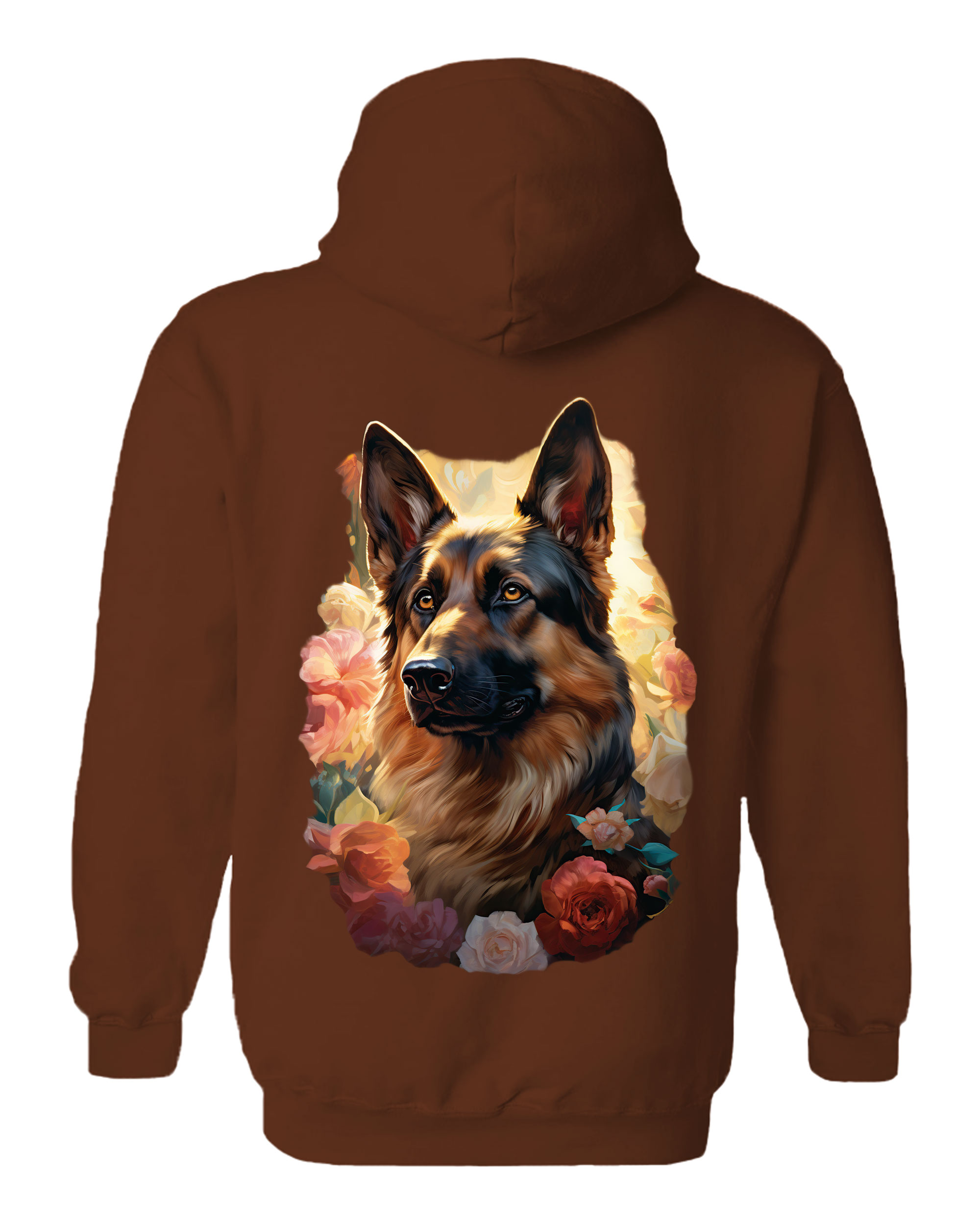 German Shepherd Portrait Hoodie