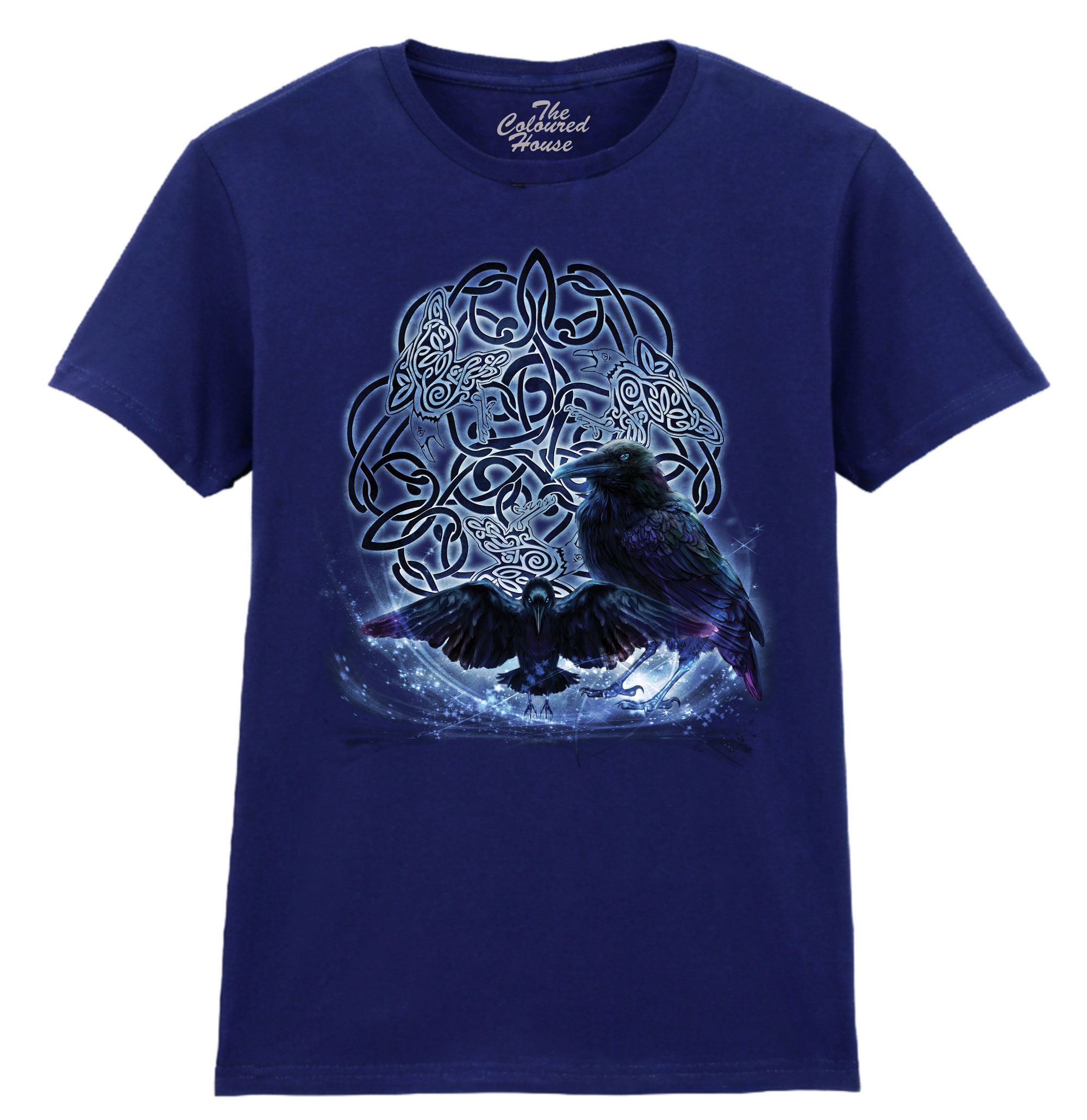 Celtic Raven Ladies T-shirt