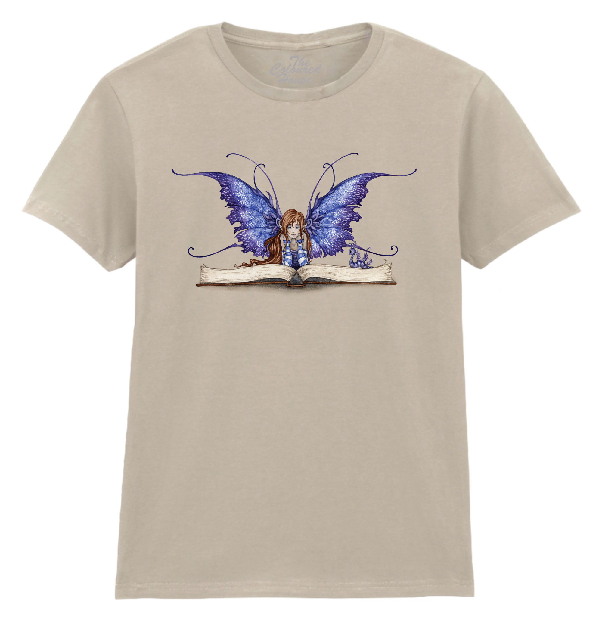 Fairy Bookworm Ladies T-shirt