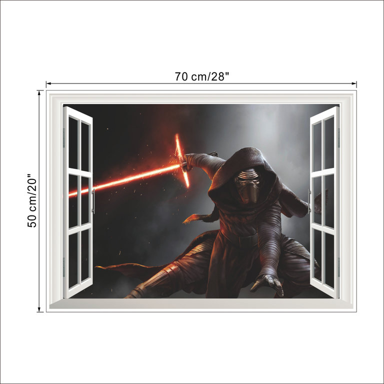 Star Wars Kylo Ren Muursticker