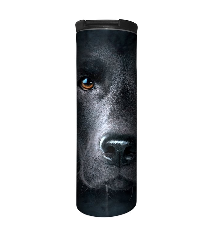 Black Lab Face Tumbler