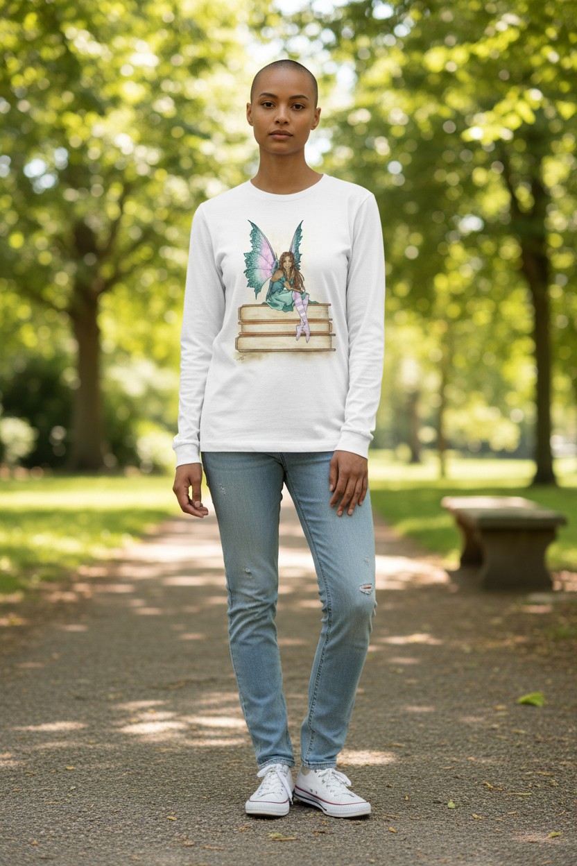 Green Bookworm Longsleeve