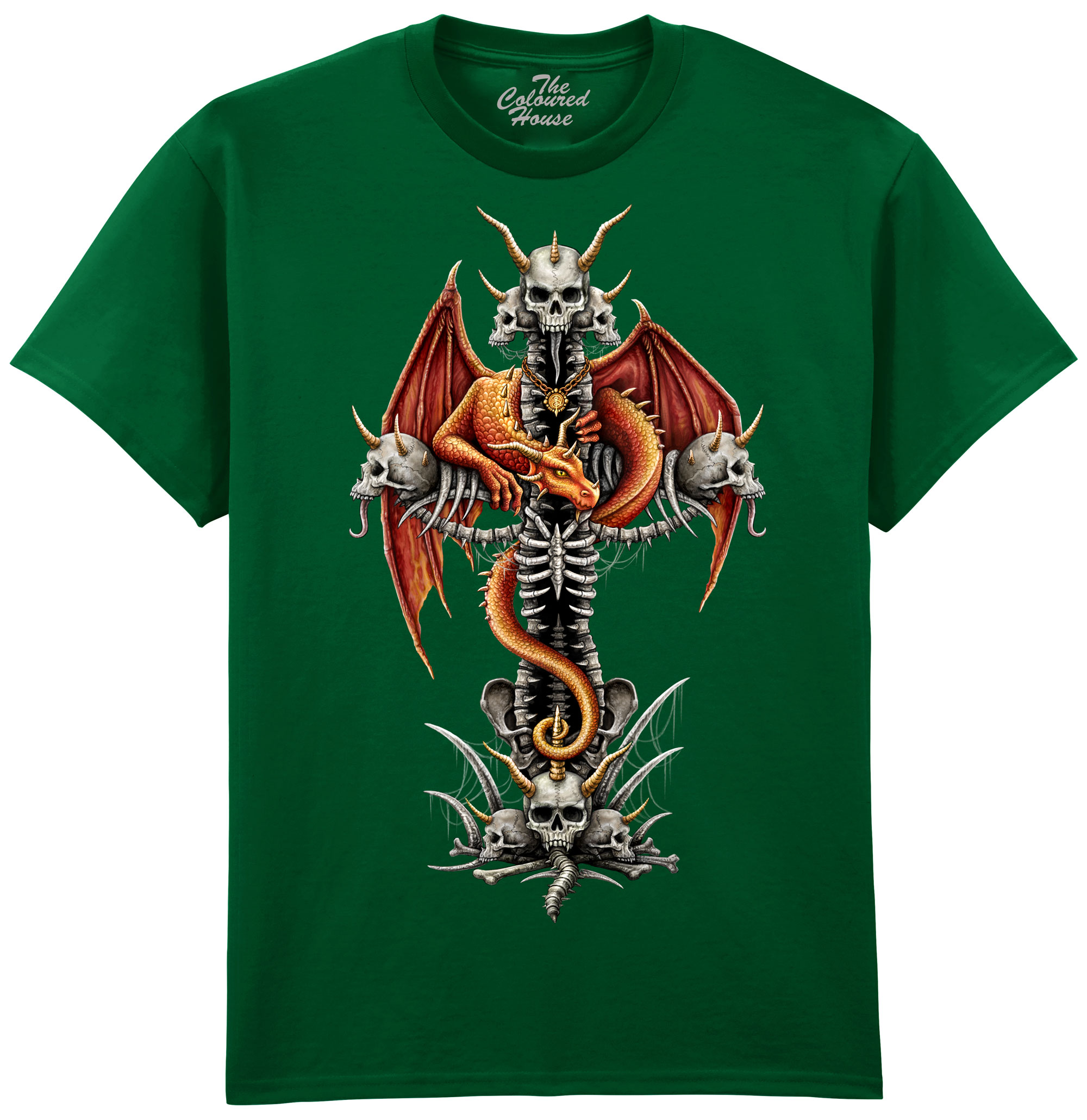 Dragon Skull Cross