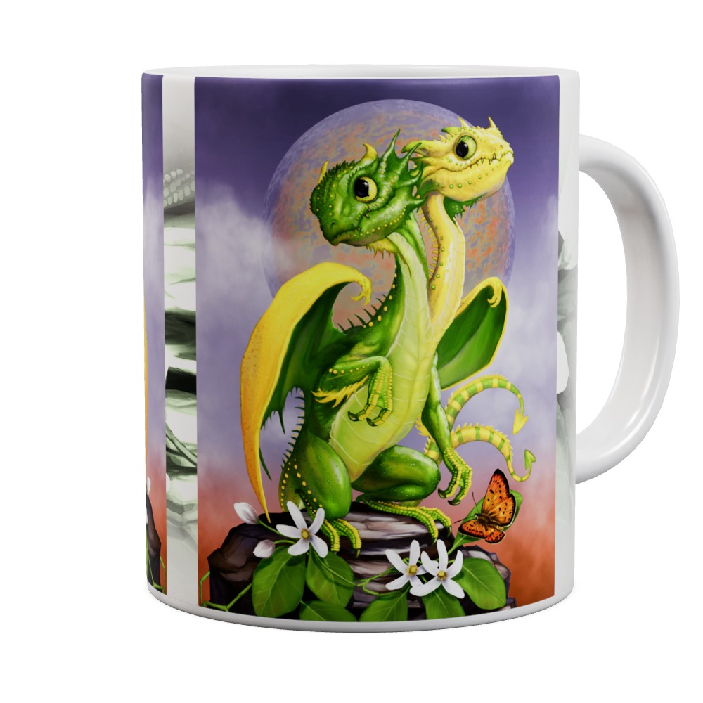 Lemon Lime Dragon Mug