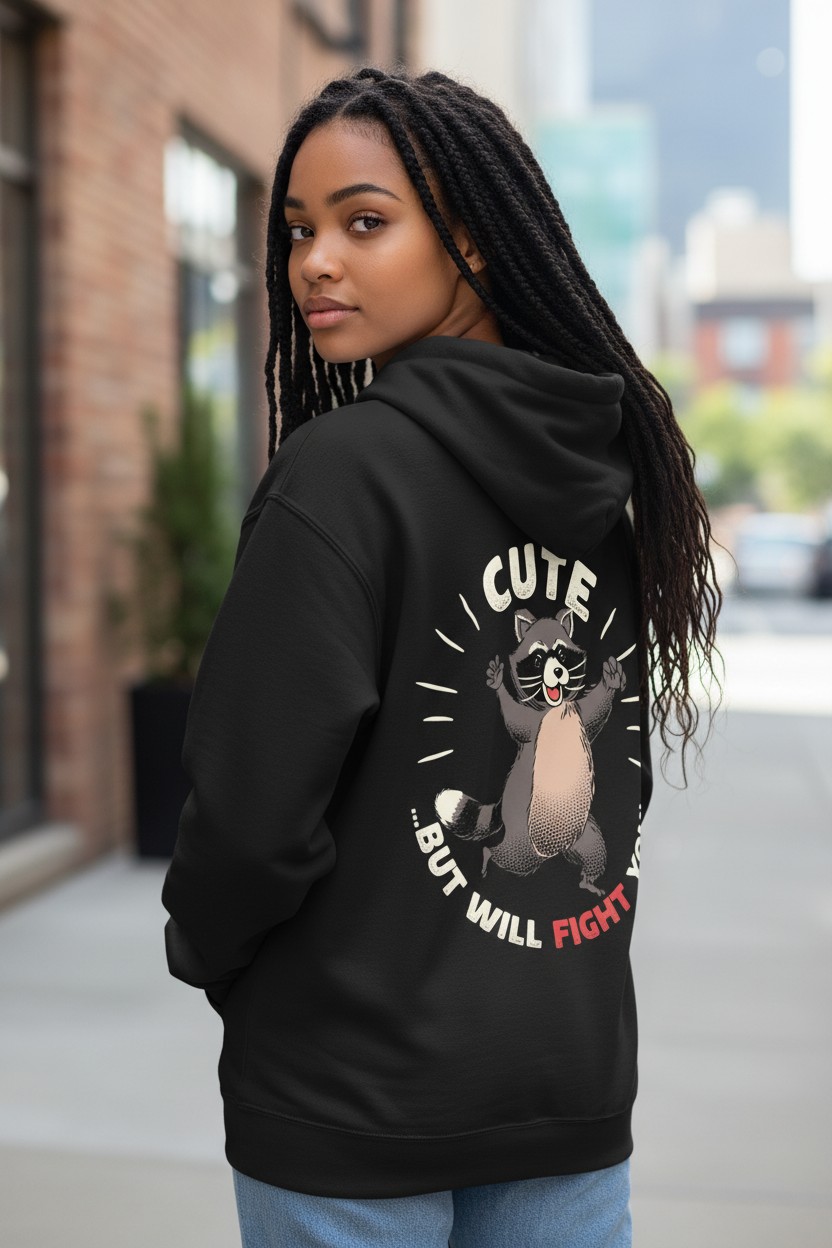Cute But I Will Fight You Hoodie