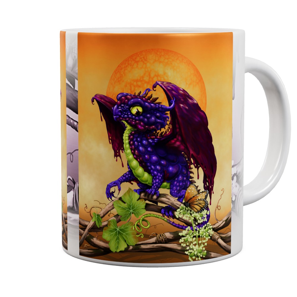 Grape Jelly Dragon Mug
