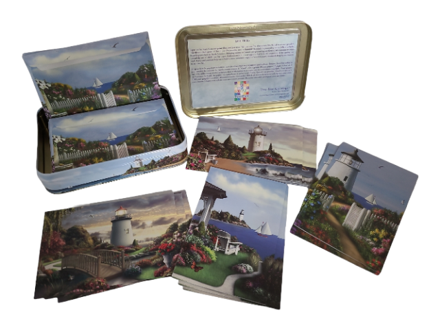 Coastal Light - Photo Frame With Cards
