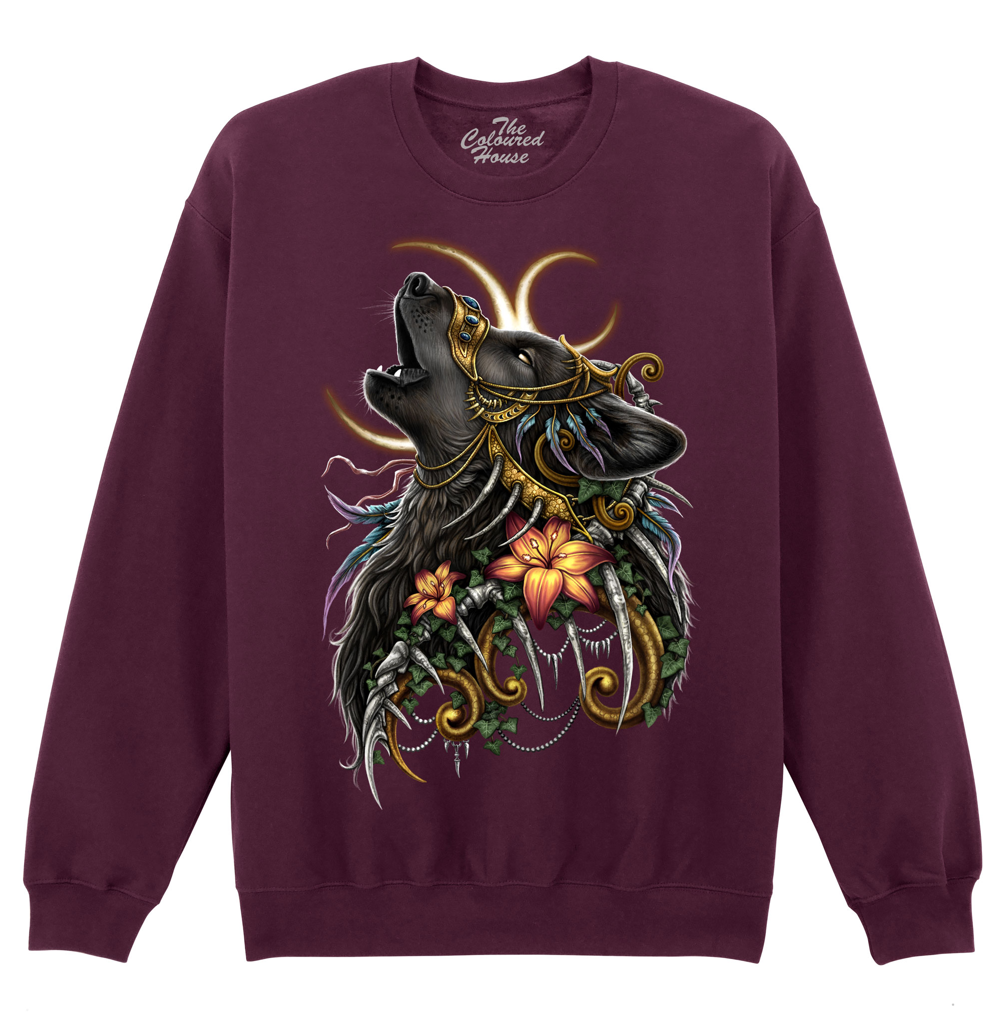 Howling Wolf Sweater