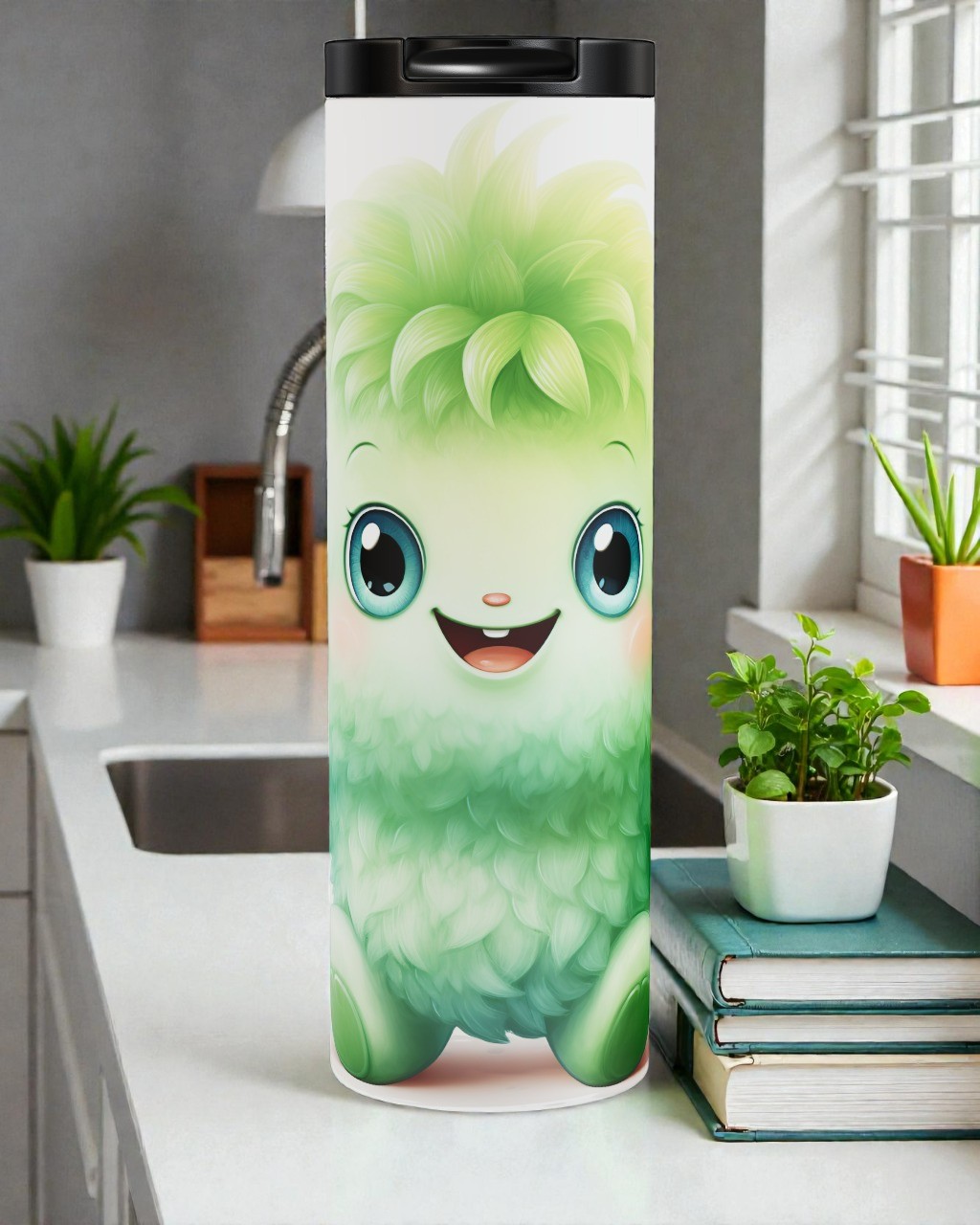 Fruit Monster - Fluffy Apple Tumbler