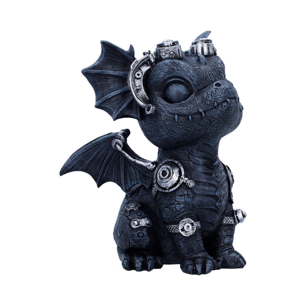 Coglet Black Steampunk Dragon 17.7cm