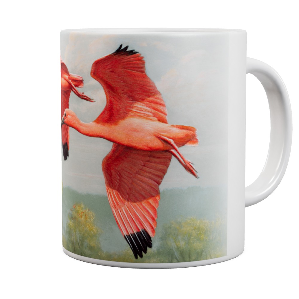 Scarlett Ibis Mug