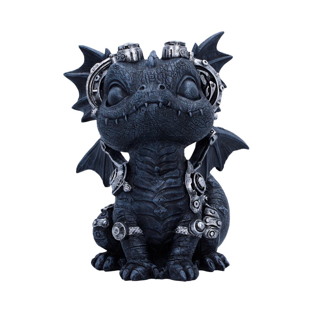Coglet Black Steampunk Dragon 17.7cm