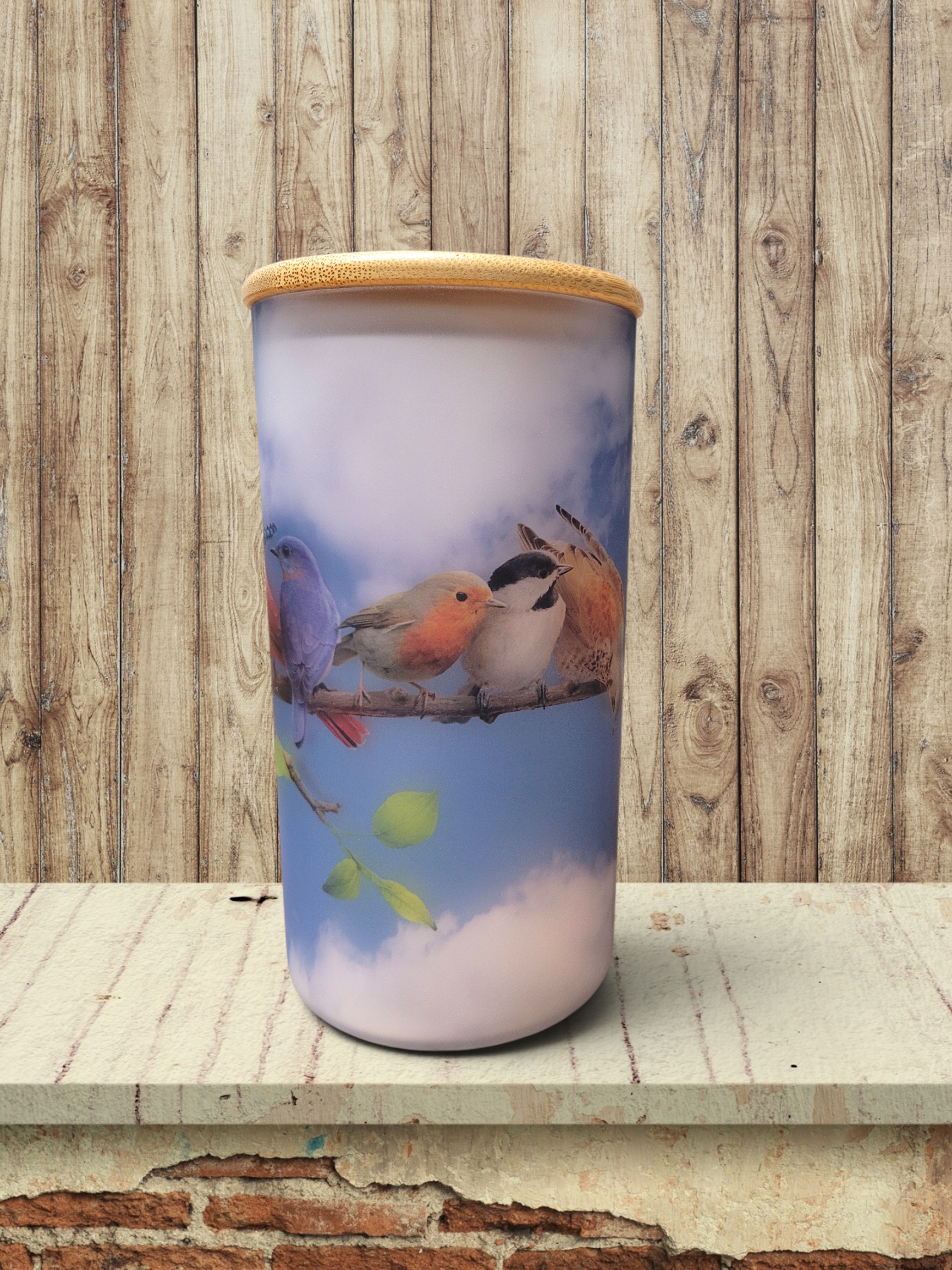 Birds - Storage Jar 25Oz