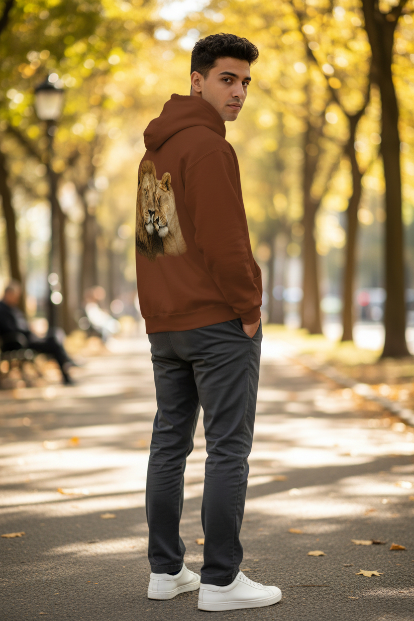 In The Arms Of The King - Lions Hoodie