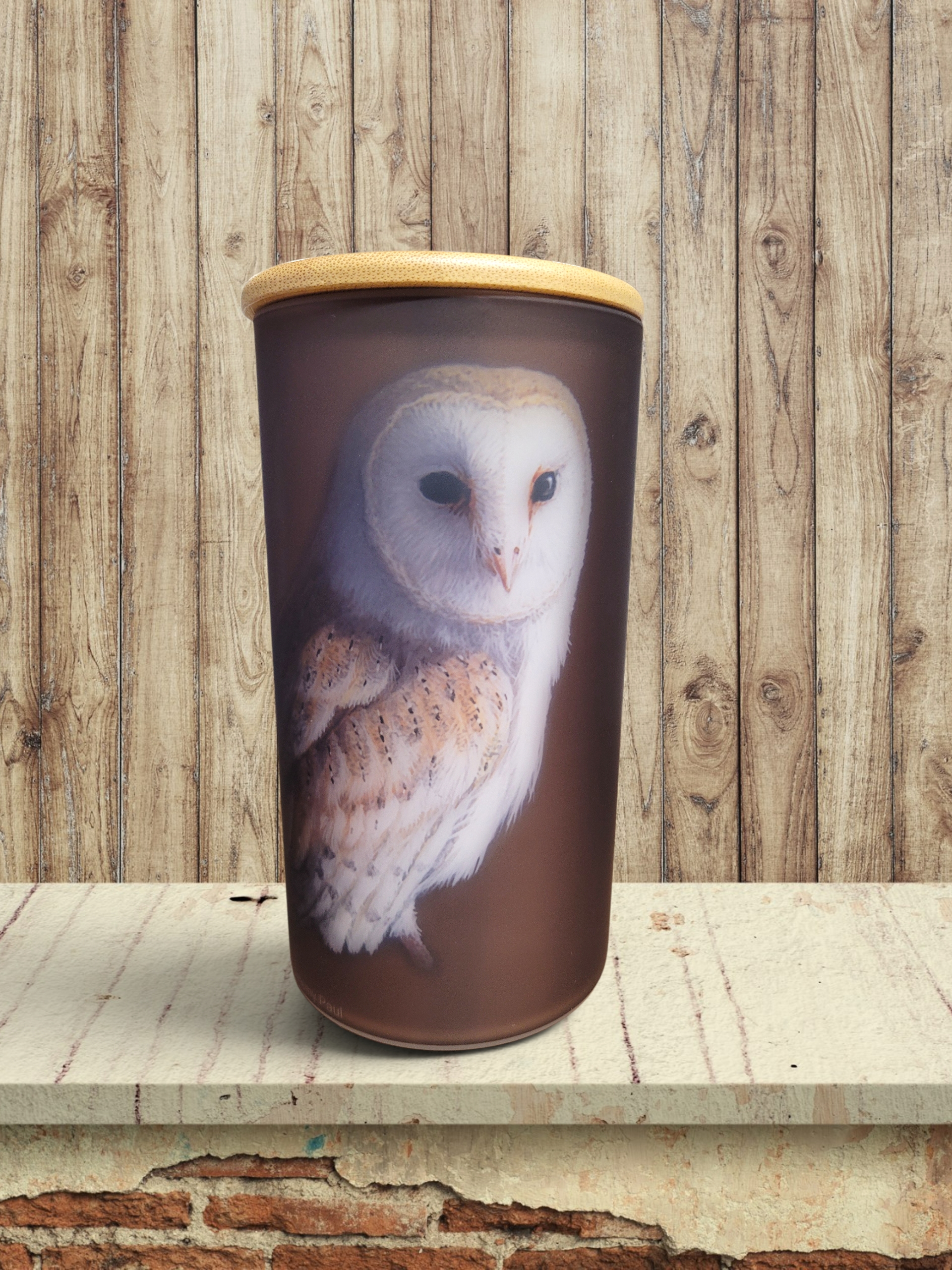 Barn Owl - Storage Jar 25Oz