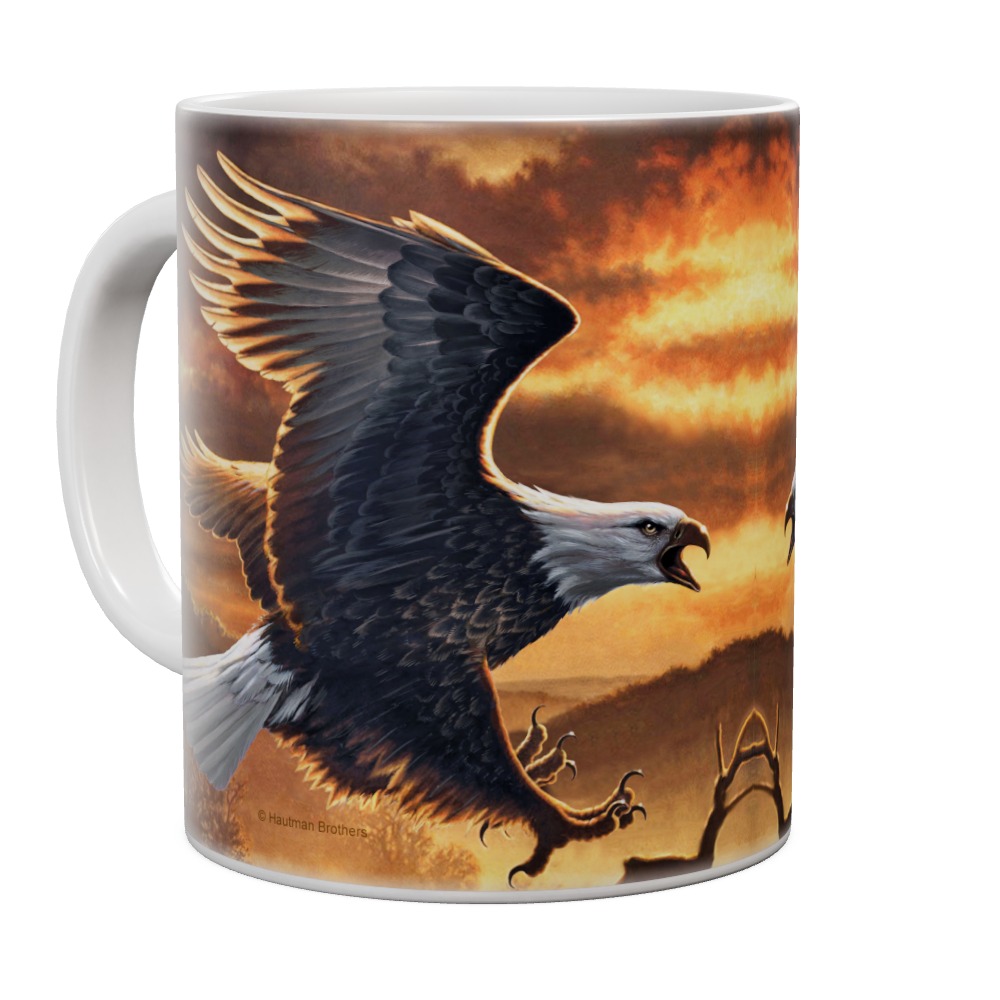 Sunset Bald Eagle Mug
