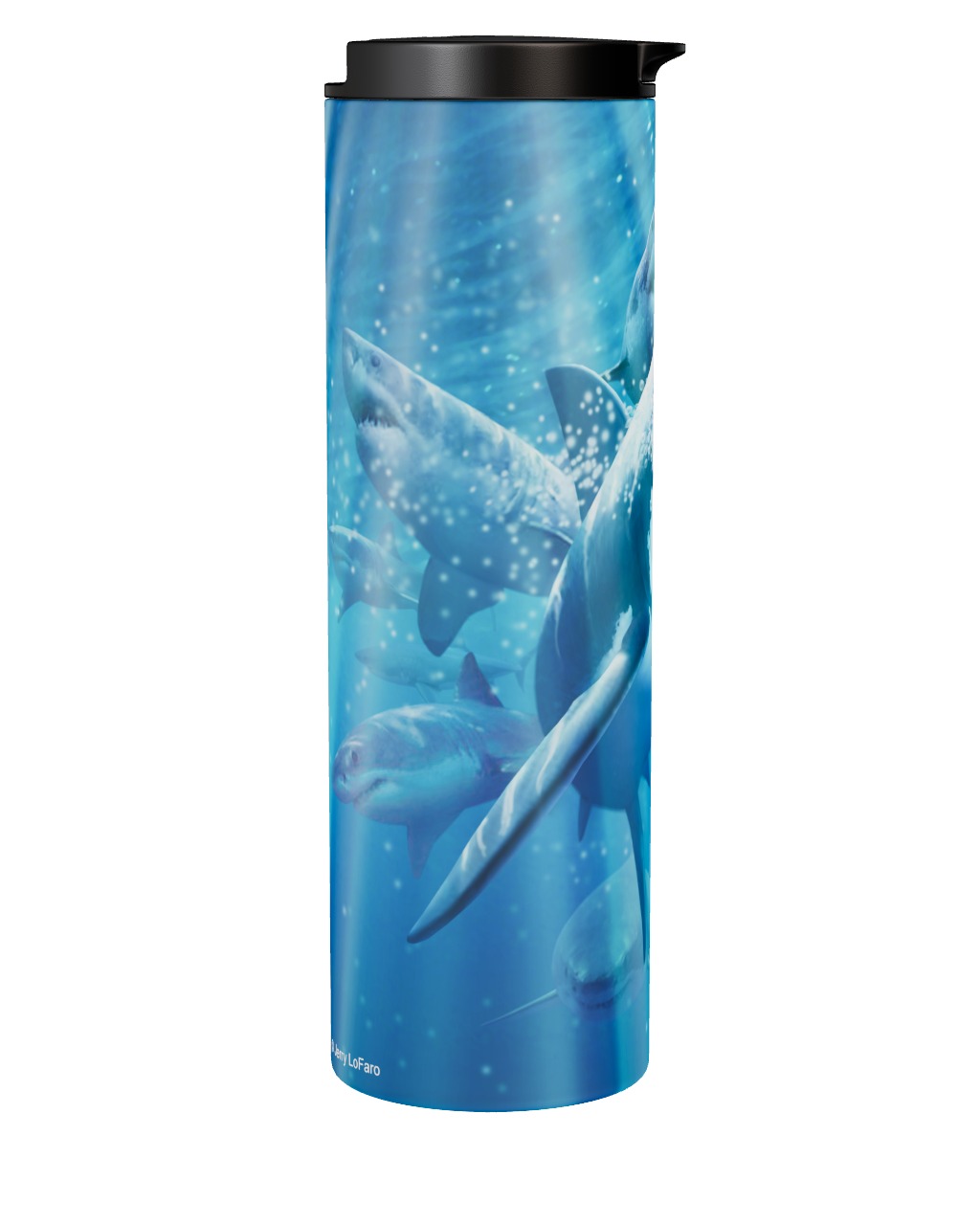 Great White Shark Tumbler
