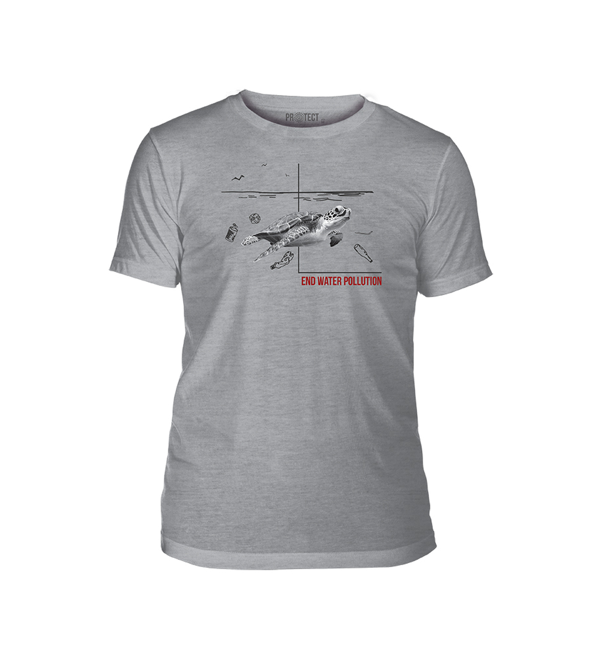 End Water Pollution Turtle Tri-Blend