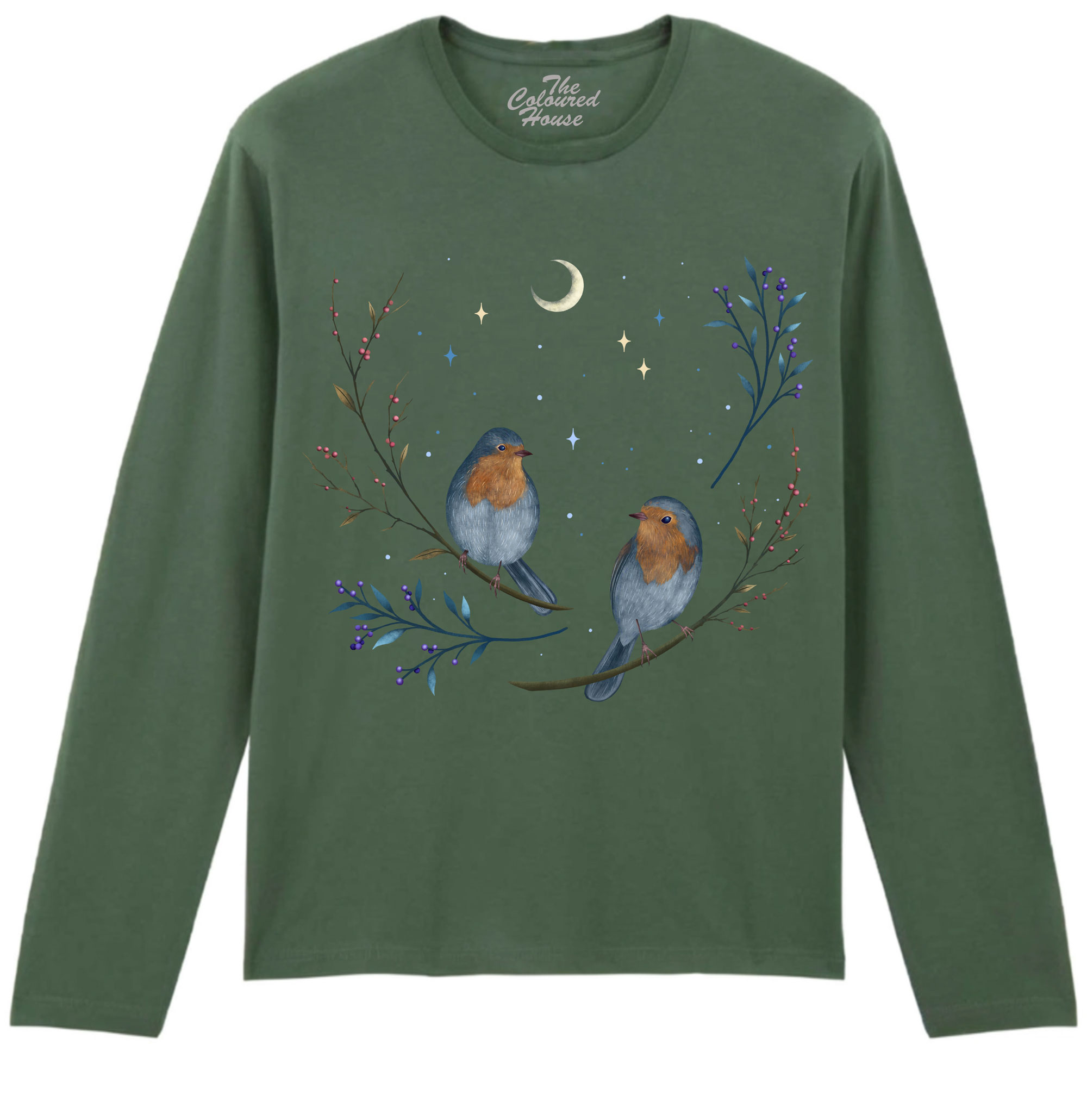Birds And Berries Longsleeve