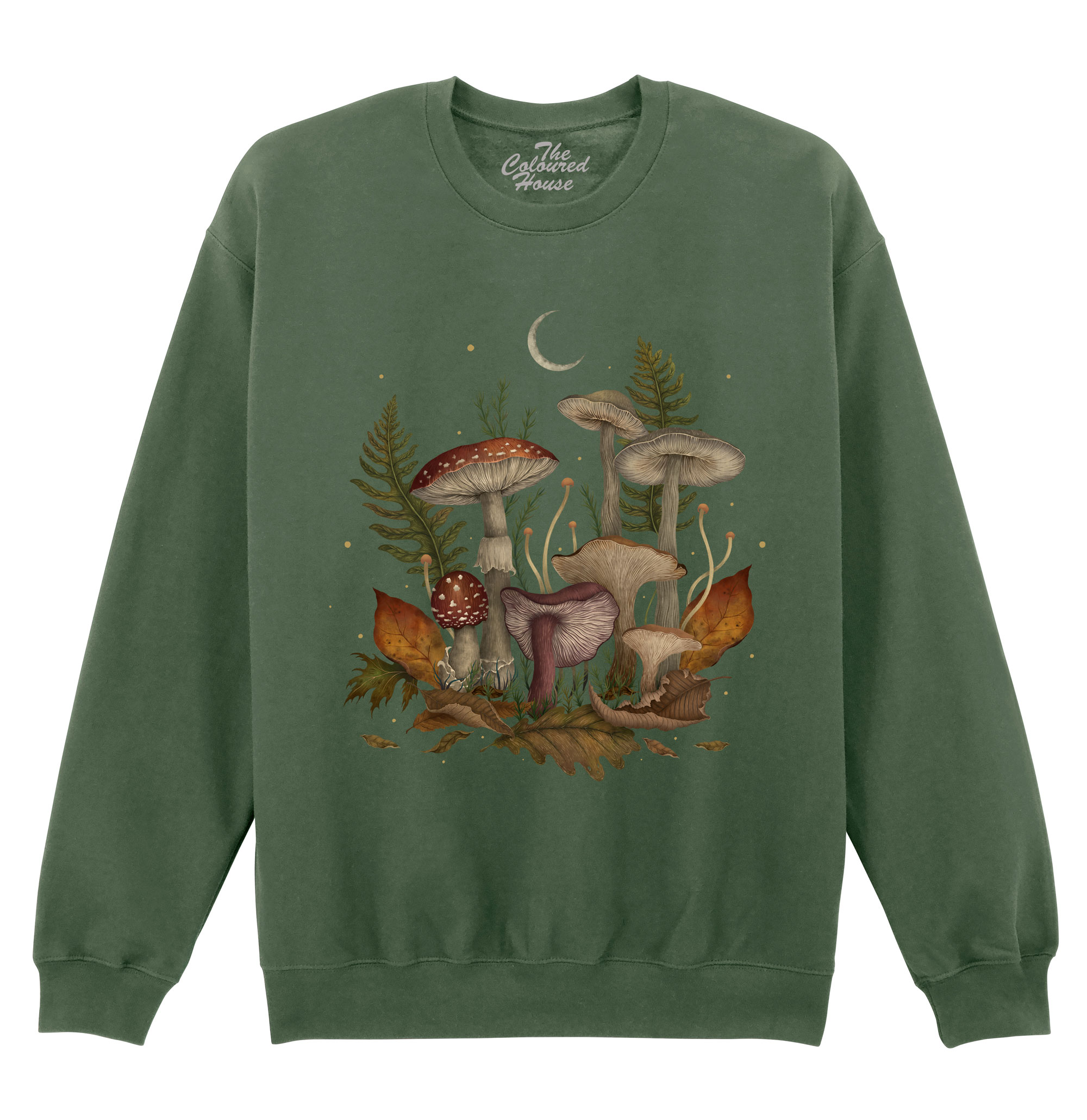 Autumn Mushrooms Sweater