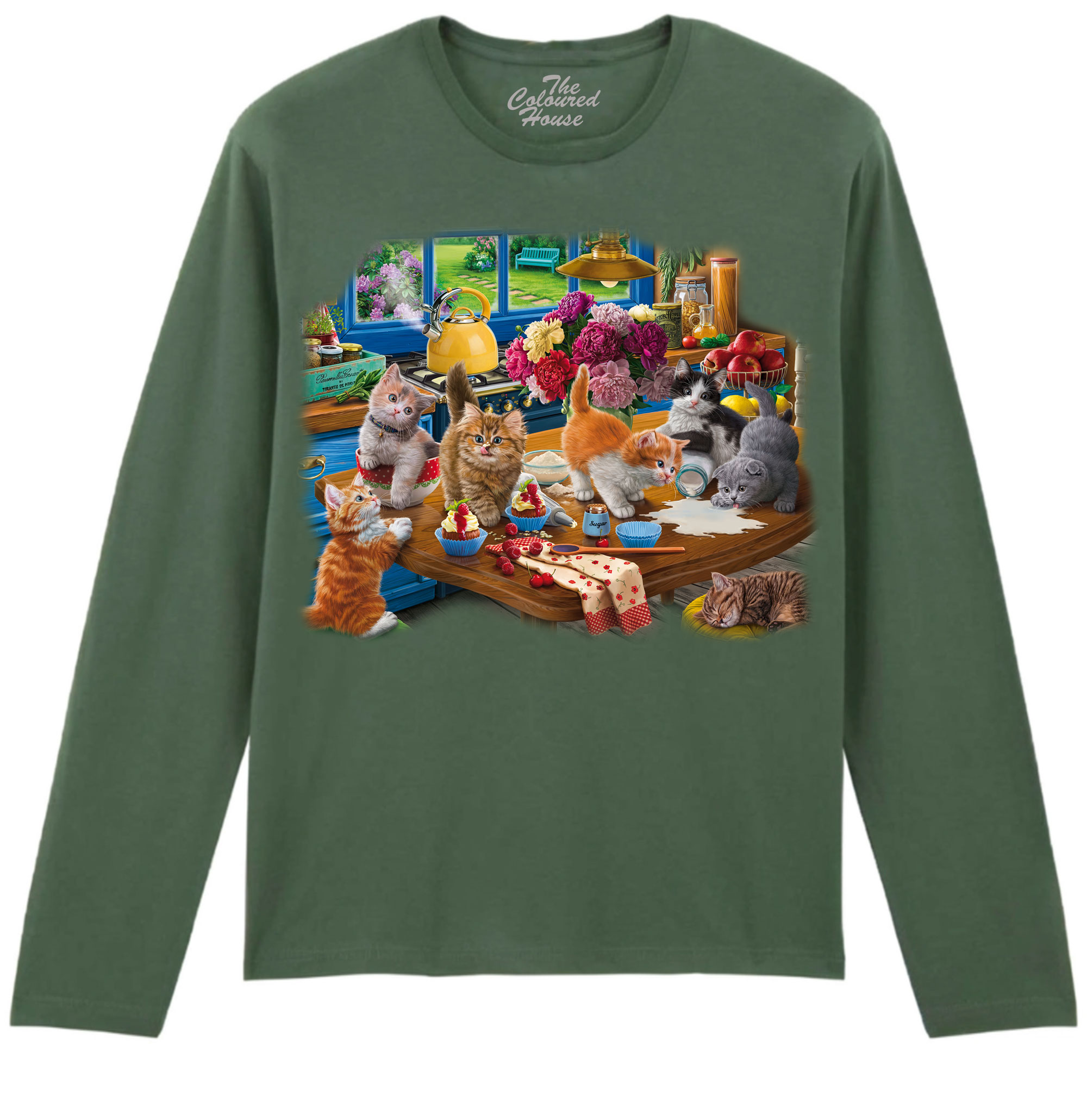 Kittens In The Kitchen Longsleeve