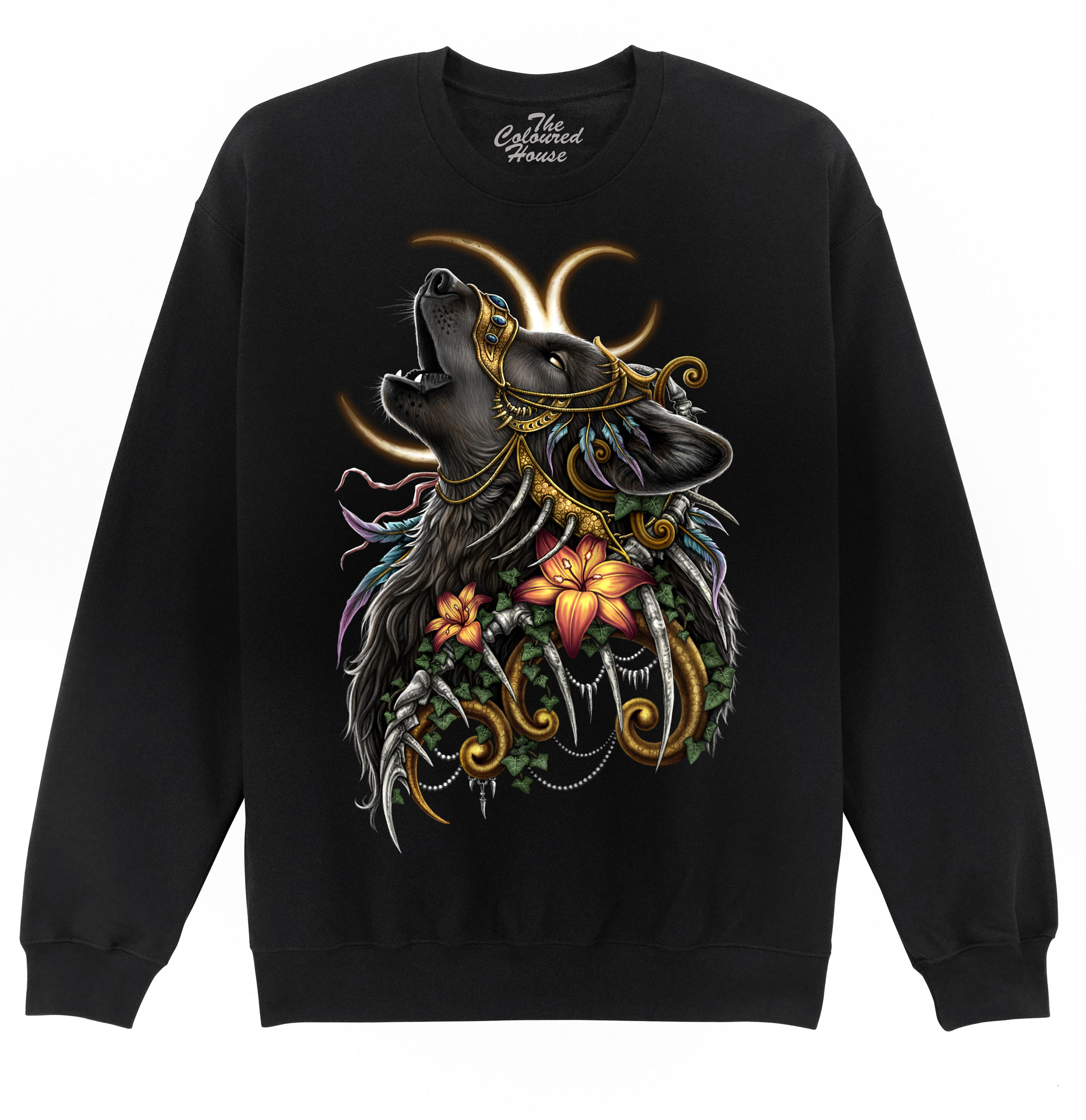Howling Wolf Sweater