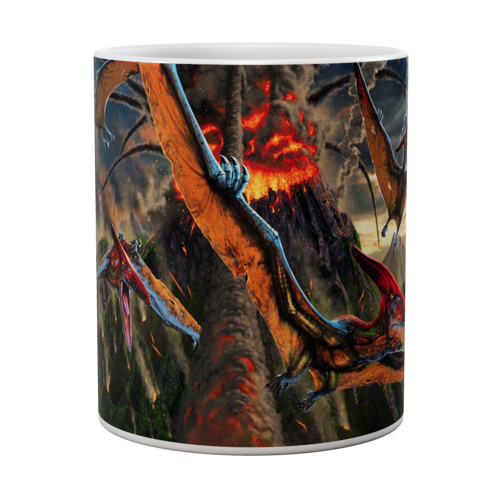 Eruption - Dinosaur Mug