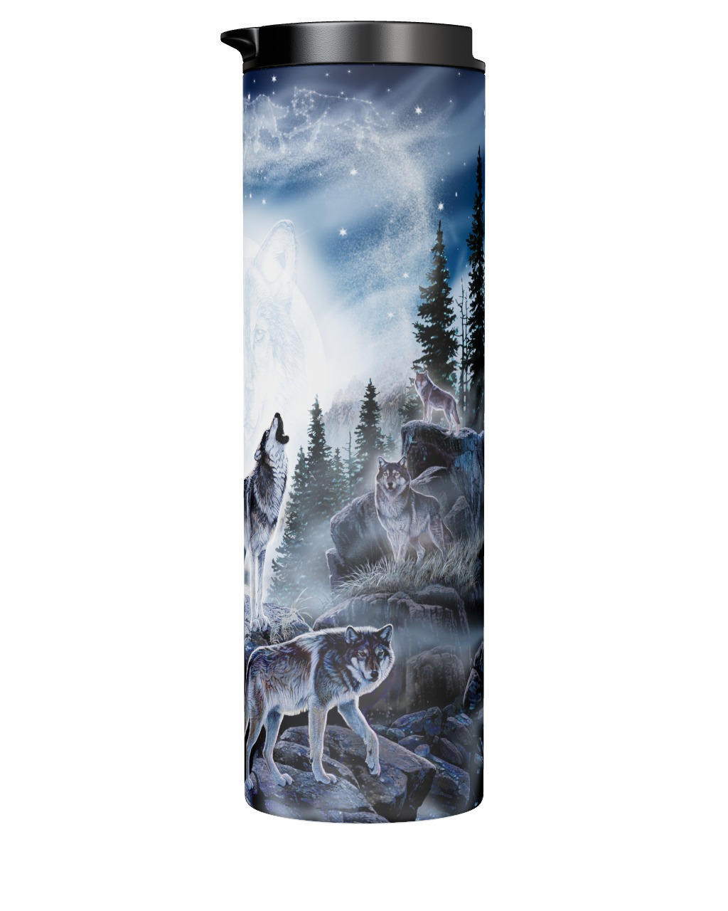 Moon Wolf Tumbler