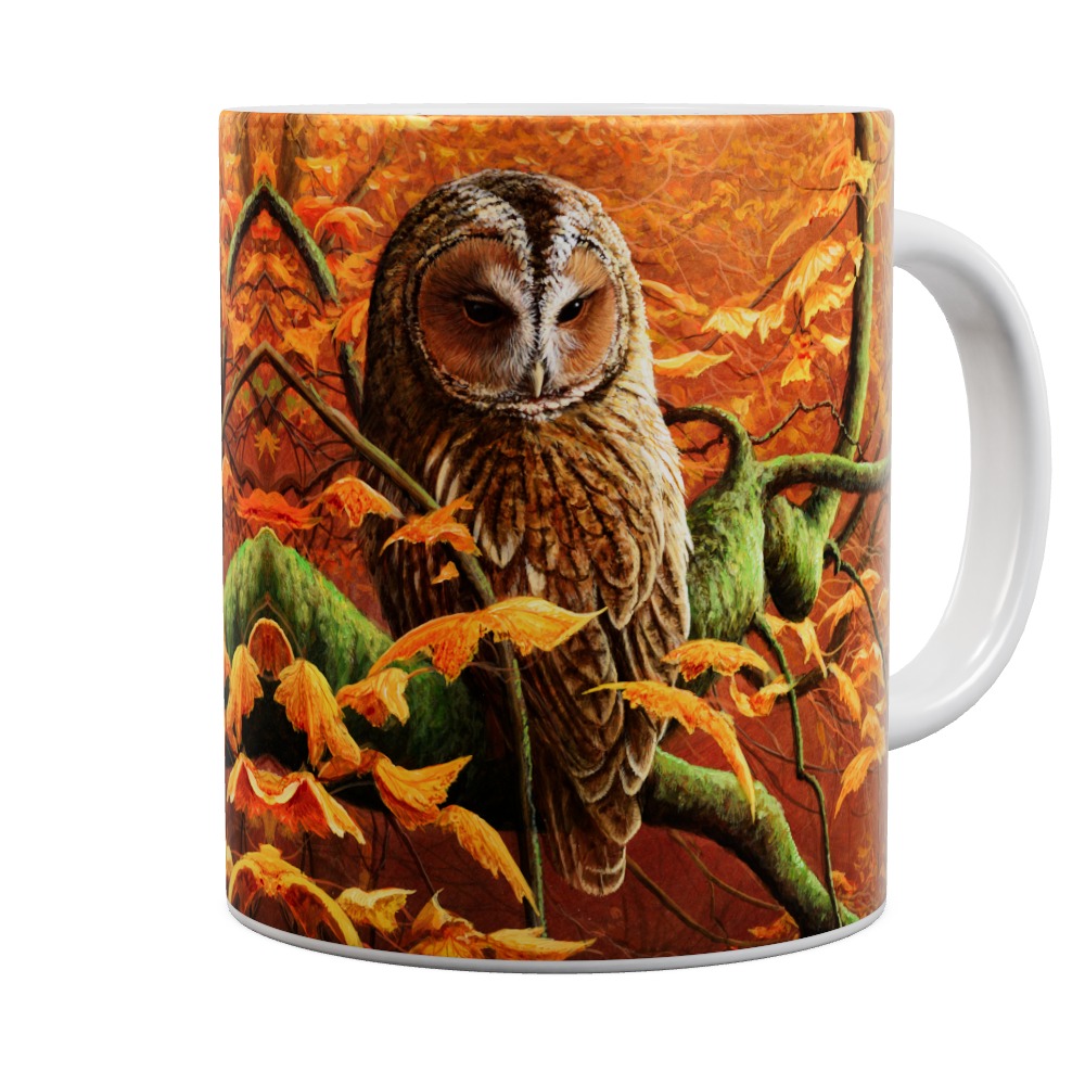 Autumn Tawny Owl Mug