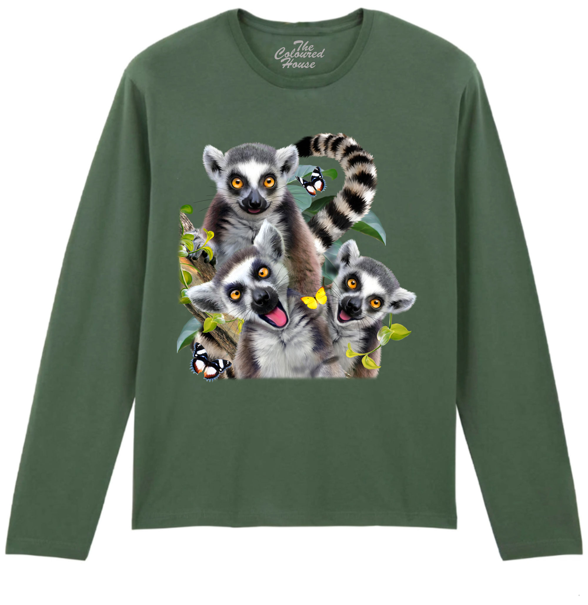 Lemur Selfie Longsleeve
