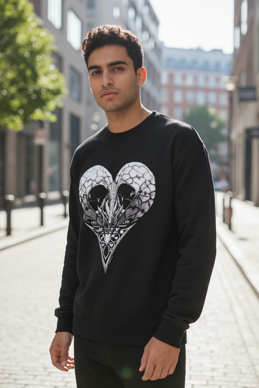 Dragon Of Hearts Sweater