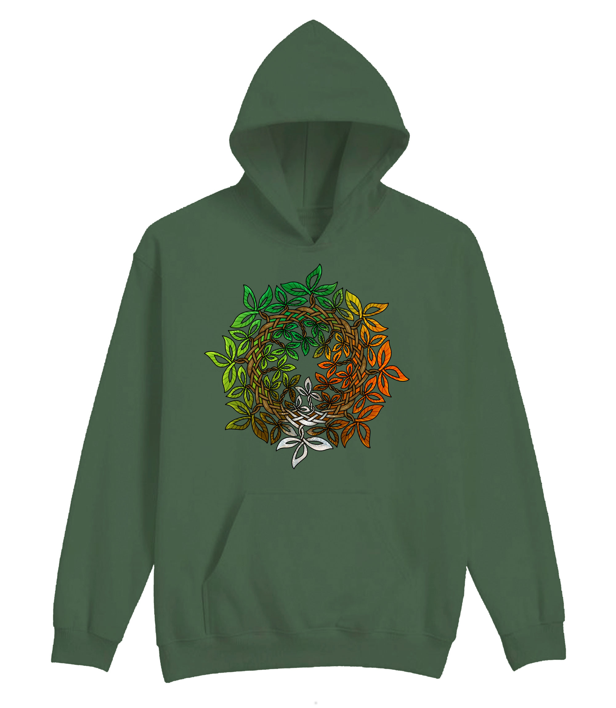Seasonal Celtic Tree Knot Hoodie