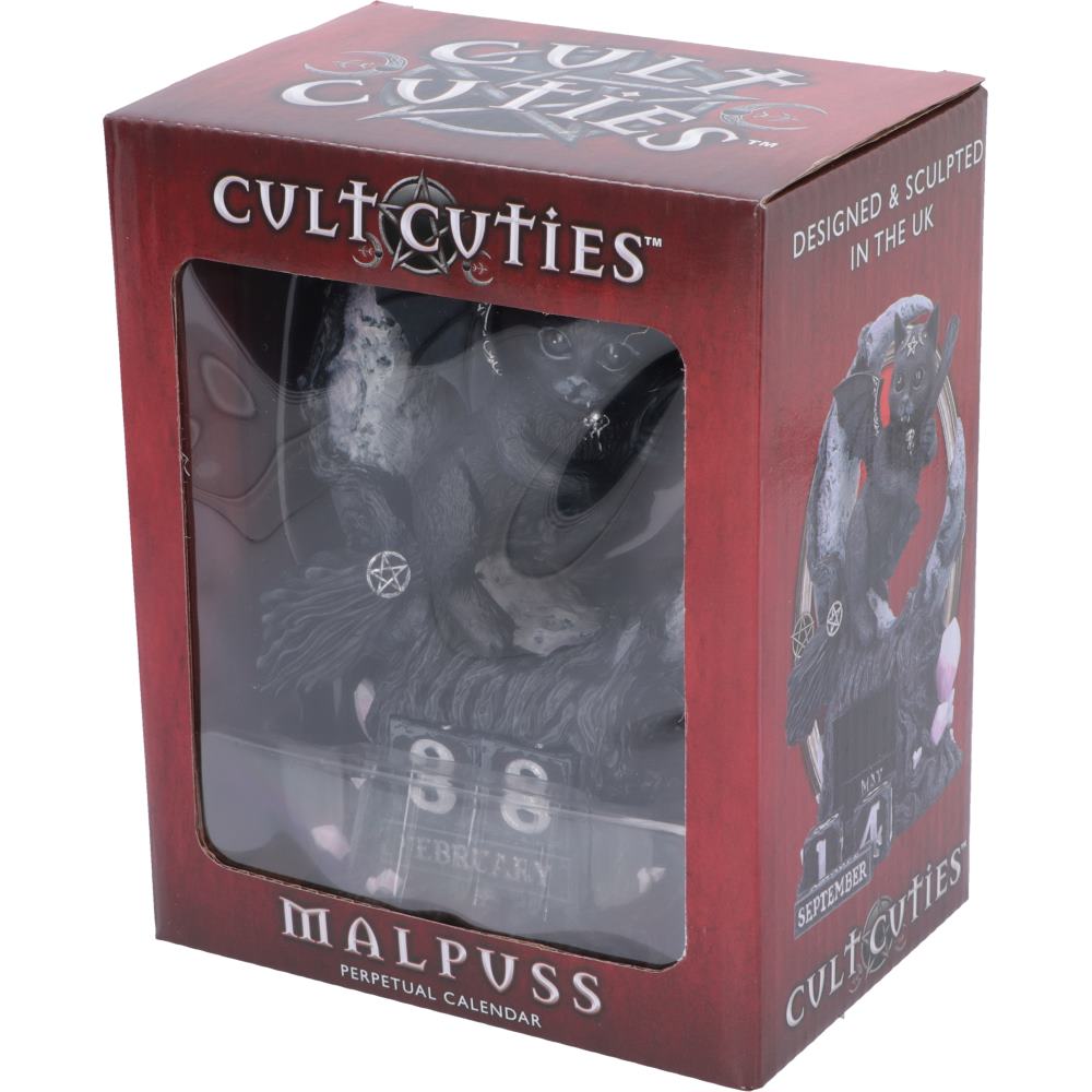 Malpuss Perpetual Calendar - Cult Cuties 16cm