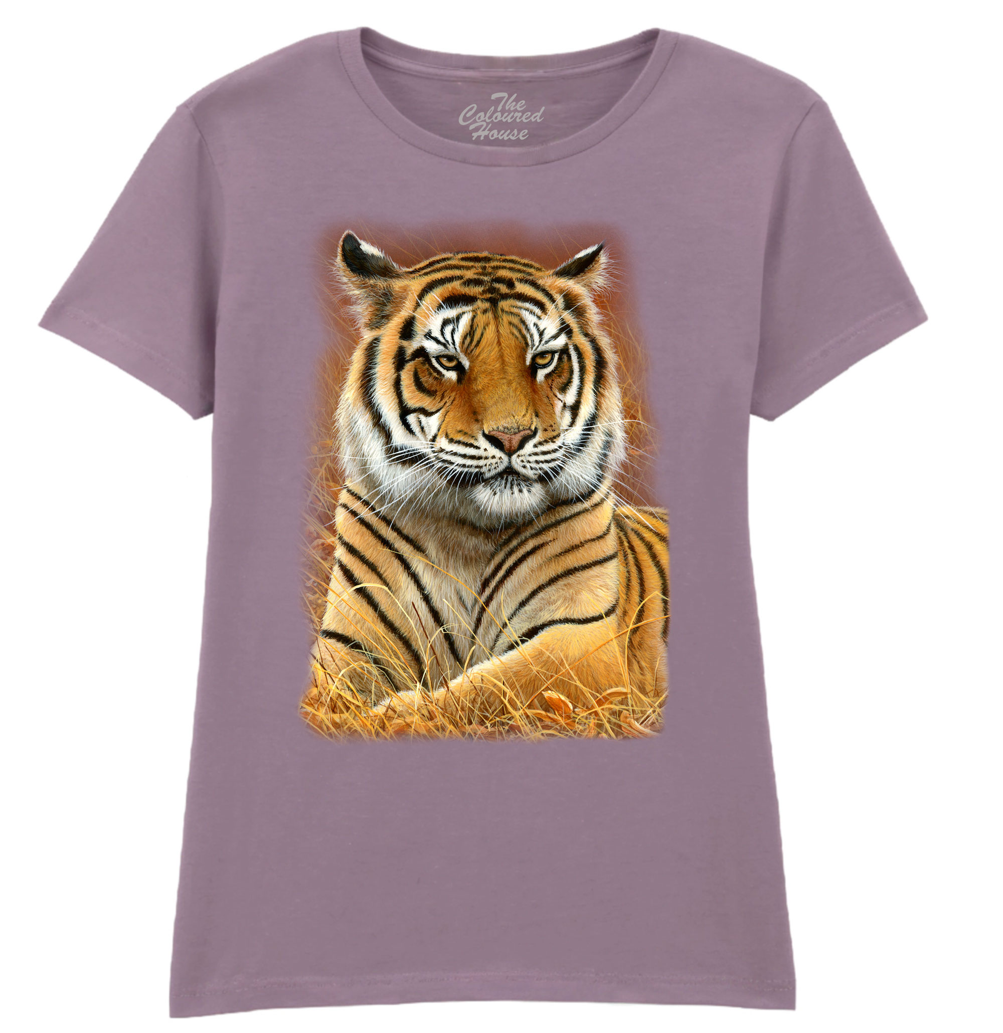 Graceful Tiger Ladies T-shirt