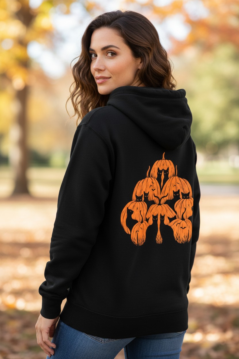 Pumpkin Cat Hoodie