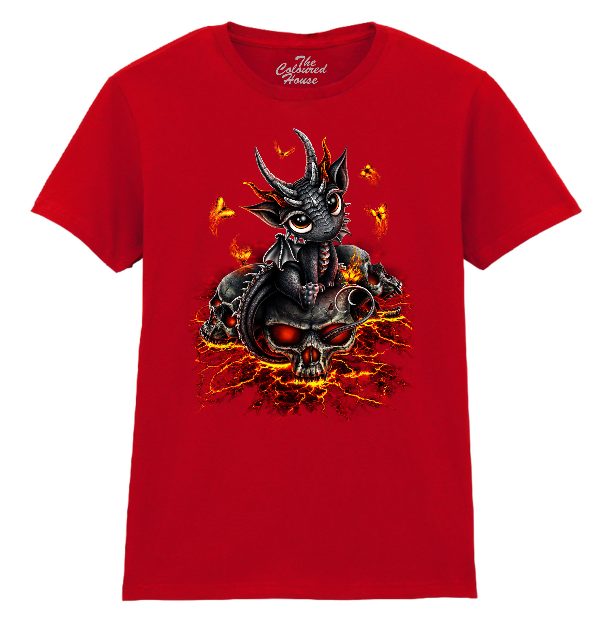 Descendent Of The Volcano Ladies T-shirt