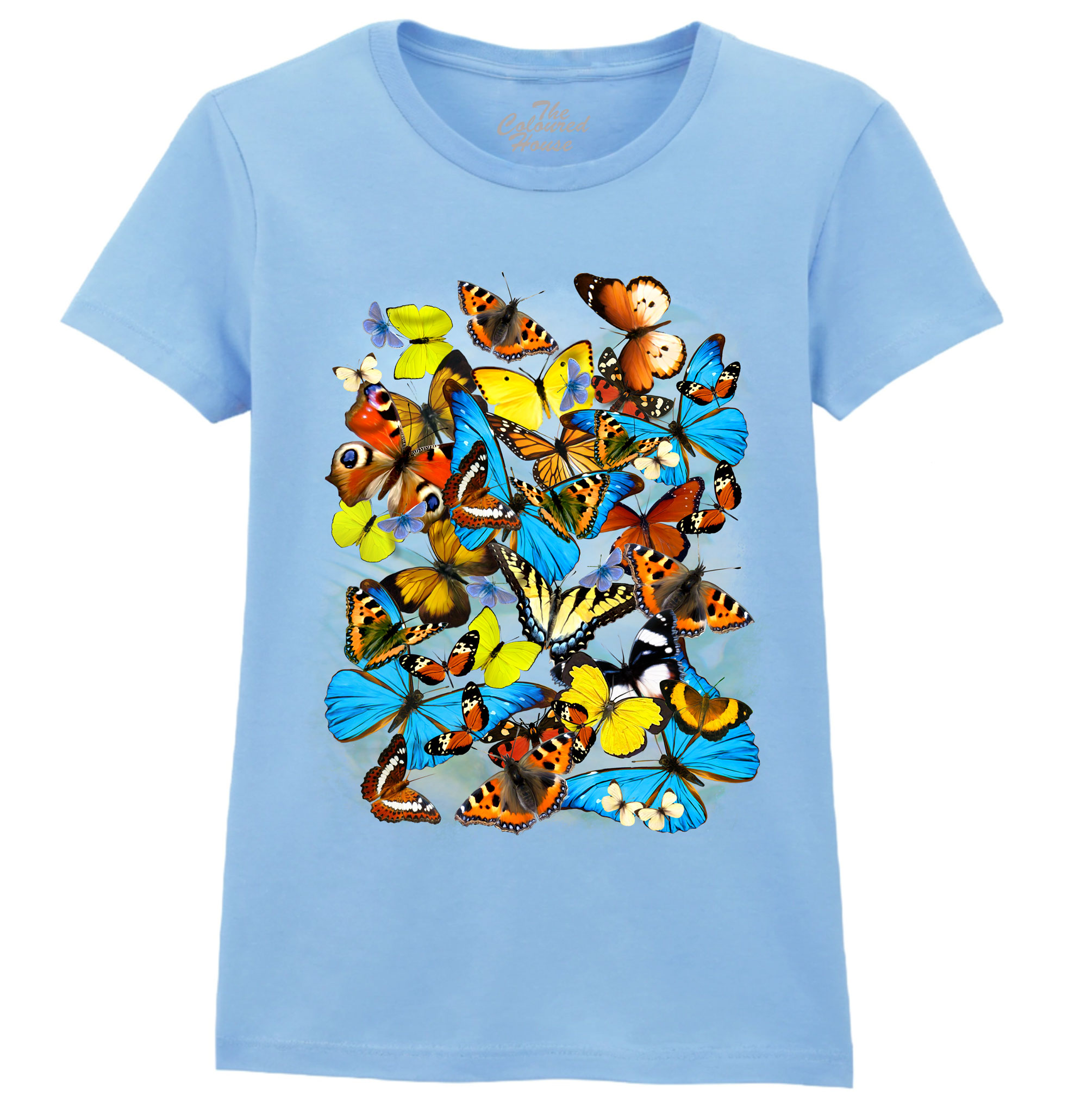 Butterflies Ladies T-shirt