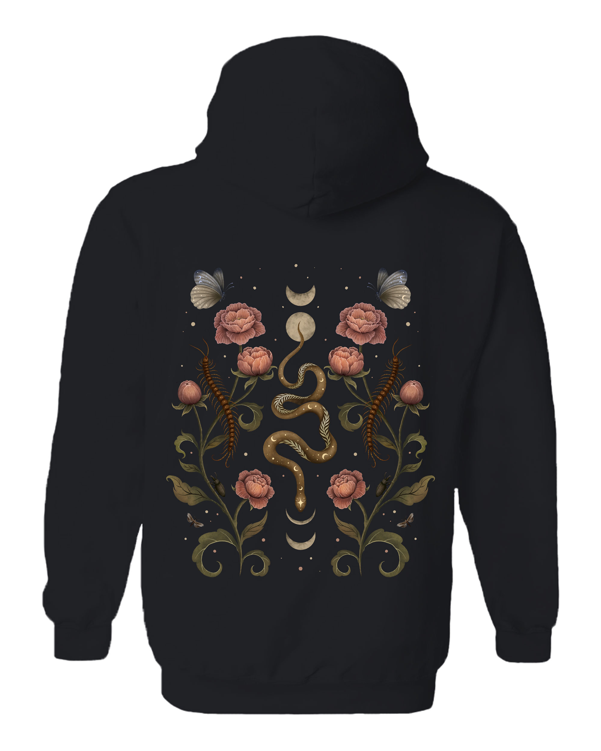 Serpentine Garden Hoodie