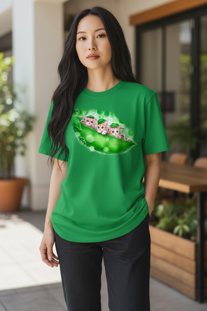 Peapod Babies Ladies T-shirt