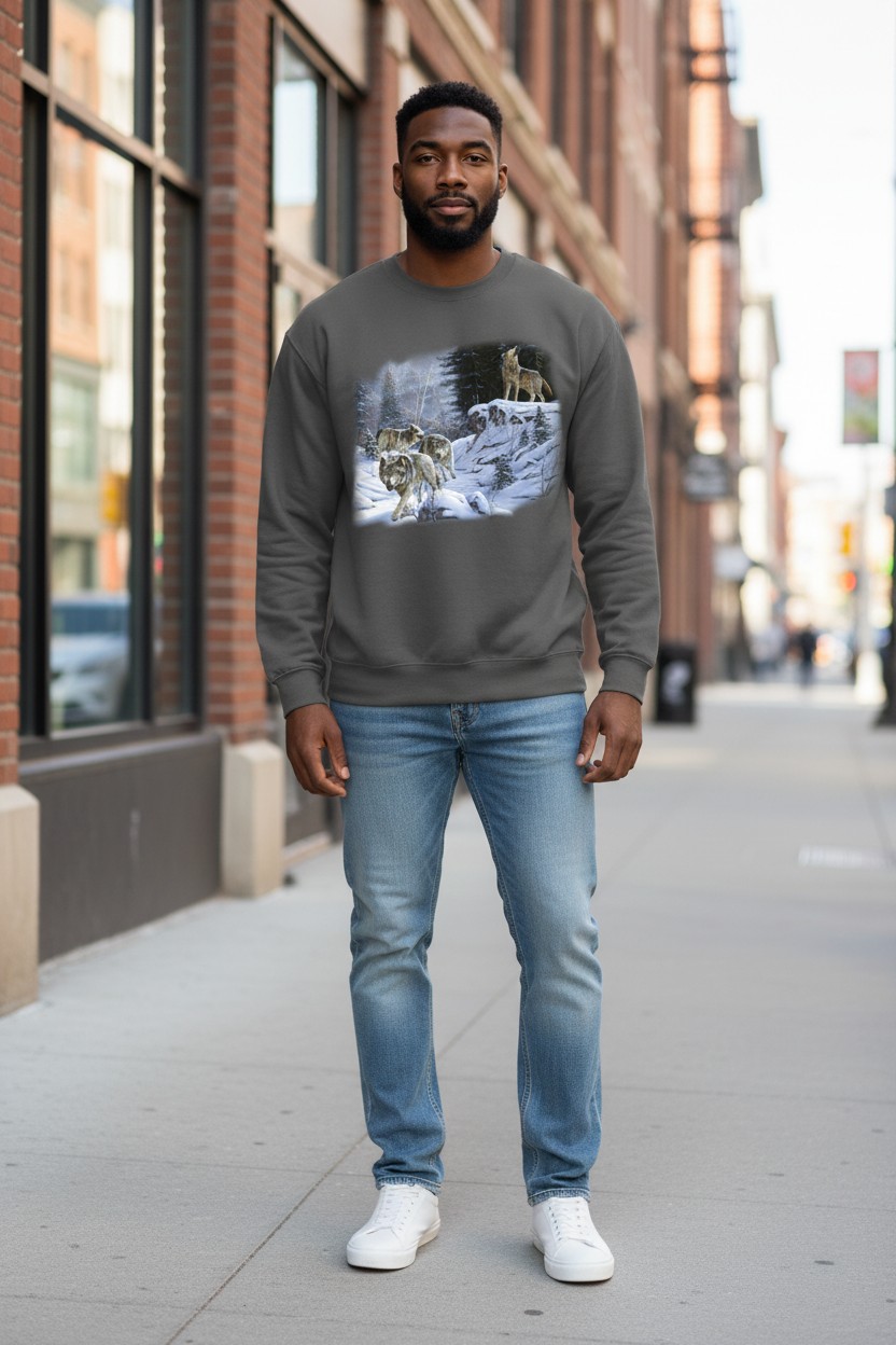 Final Call Wolves Sweater