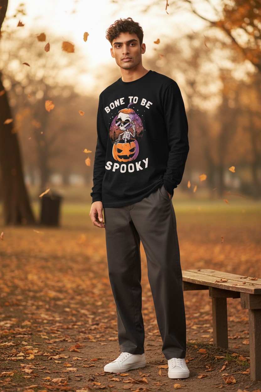 Bone To Be Spooky Longsleeve